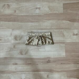 Style & Co. Gold Sparkly Clutch